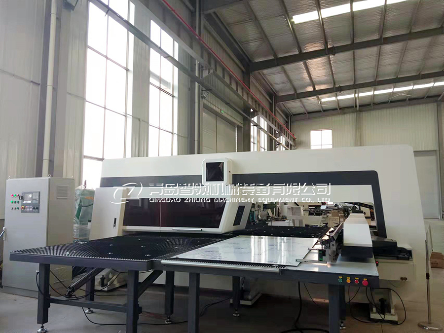 青島智領(lǐng)ZL-357閉式機械數控轉塔沖床：穩定高效的鈑金加工基石